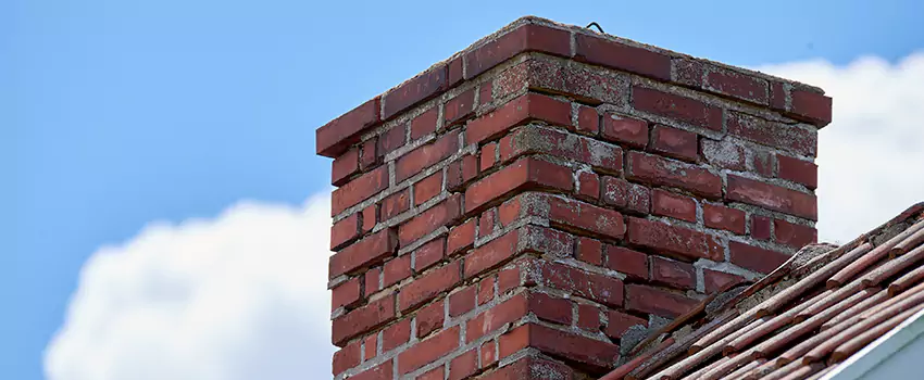 Brick Chimney Flue Installation in Mineola, NY