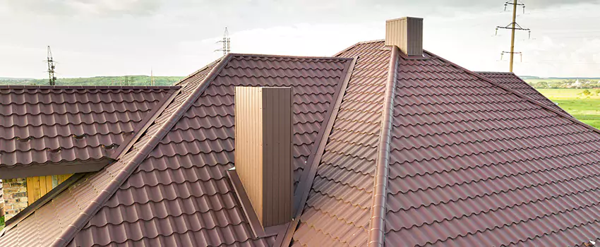 Residential Chimney Flashing Restoration in Mineola, NY