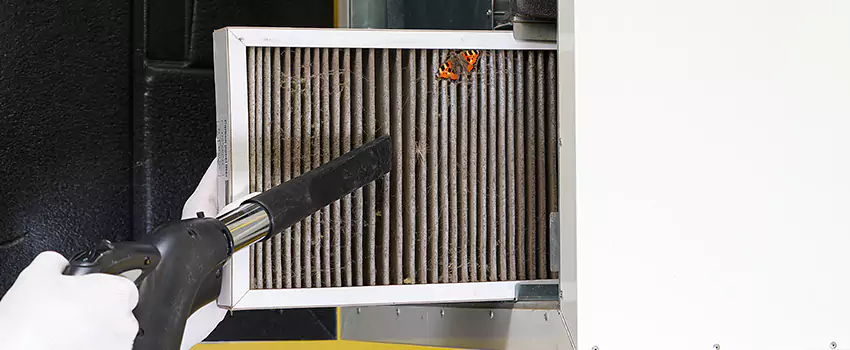 Clogged Air Duct Cleaning Process in Mineola, NY