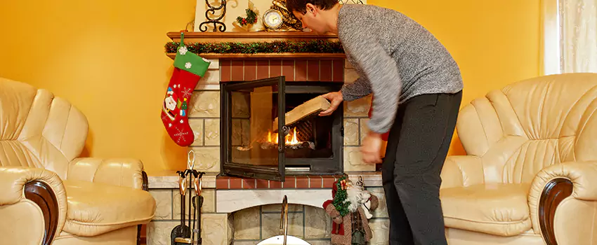 Gas to Wood-Burning Fireplace Conversion Services in Mineola, New York