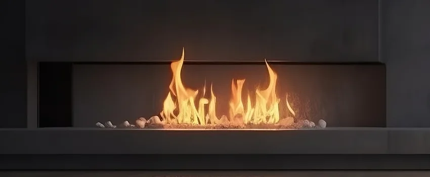B-Vent Gas Fireplace Installation in Mineola, NY