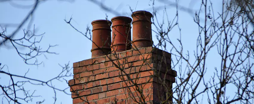 Chimney Crown Installation For Brick Chimney in Mineola, New York