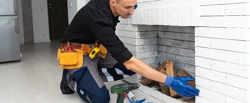 Fireplace Damaged Damper Frame Repair Services in Mineola, New York