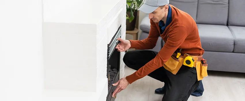 Cost of Fireplace Door Installation Service in Mineola, New York